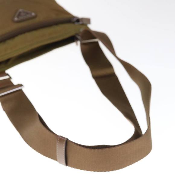 PRADA Shoulder Bag Nylon Brown Auth 66123 - Picture 7 of 16